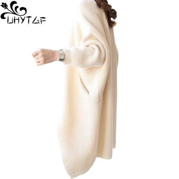women's knits & tees uhytgf 2021 cardigan women sweater bat sleeve knitted autumn winter jacket female loose 3xl plus size sweaters coa, White
women's knits & tees uhytgf 2021 cardigan women sweater bat sleeve knitted autumn winter jacket female loose 3xl plus size sweaters coa, White