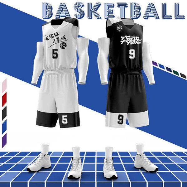 basketball suit men's and women's jerseys diy children's student sports competition training double-sided basketball shirt te, Black;white
basketball suit men's and women's jerseys diy children's student sports competition training double-sided basketball shirt te, Black;white