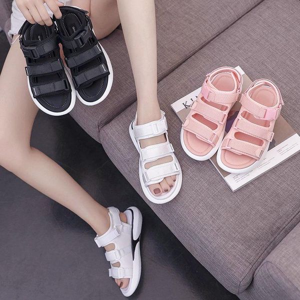 sports shoes 2021 season women's version hundred flat bottom net red thick sandals, Black
sports shoes 2021 season women's version hundred flat bottom net red thick sandals, Black