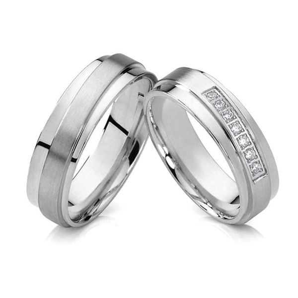 cluster rings marriage alliances engagement wedding set for men and women couples pair white gold color stainless steel jewelry, Golden;silver
cluster rings marriage alliances engagement wedding set for men and women couples pair white gold color stainless steel jewelry, Golden;silver