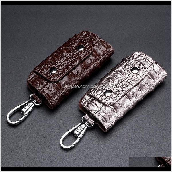 keychains fashion aessories drop delivery 2021 genuine leather men wallet male car bag keys holder crocodile pattern key case large capacity, Silver
keychains fashion aessories drop delivery 2021 genuine leather men wallet male car bag keys holder crocodile pattern key case large capacity, Silver