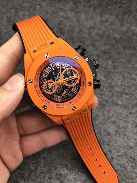 luxury mens sports watch multifunction quartz movement rubber strap men watches 45mm orologio di lusso, Slivery;brown
luxury mens sports watch multifunction quartz movement rubber strap men watches 45mm orologio di lusso, Slivery;brown
