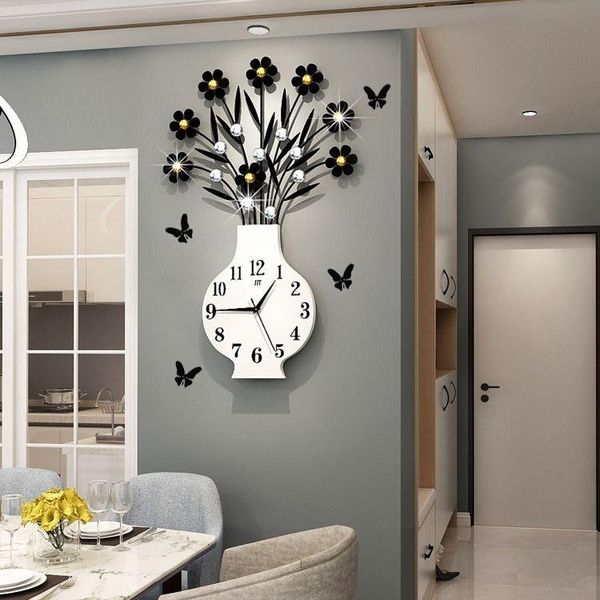 wall clocks modern simple garden vase clock living room large european creative individual silent quartz
wall clocks modern simple garden vase clock living room large european creative individual silent quartz