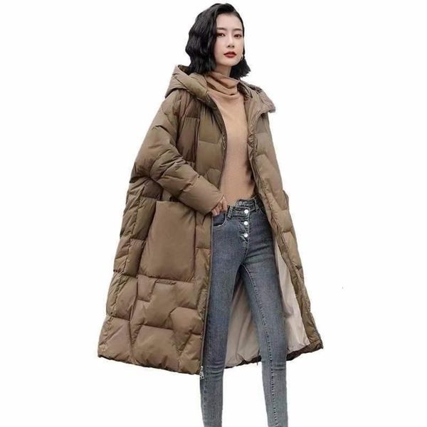 women's down & parkas winter lightweight 90% white duck jacket women oversized thick warm batwing long coat female ultra light, Black
women's down & parkas winter lightweight 90% white duck jacket women oversized thick warm batwing long coat female ultra light, Black