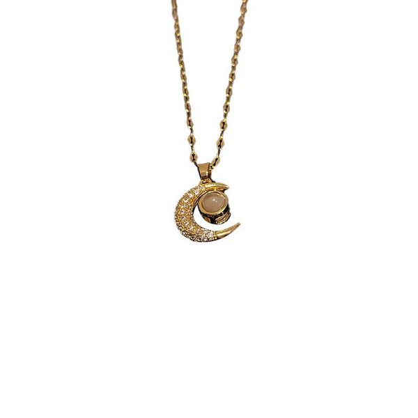 chains fashion simple personality necklace moon diamond design feels sautoir female temperament, Silver
chains fashion simple personality necklace moon diamond design feels sautoir female temperament, Silver