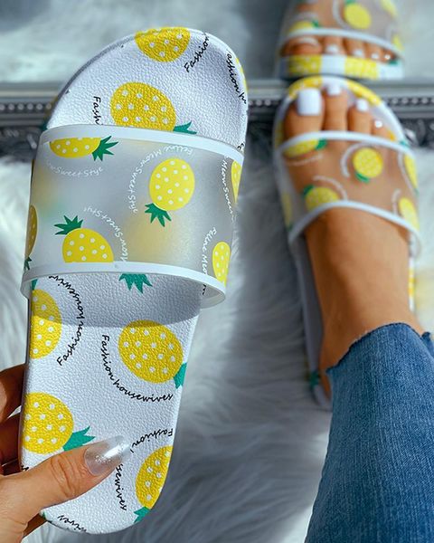 slippers woemn summer cute fruit print outdoor beach thick soft sole platform flats slides fashion ladies shoes zapatos de mujer, Black
slippers woemn summer cute fruit print outdoor beach thick soft sole platform flats slides fashion ladies shoes zapatos de mujer, Black