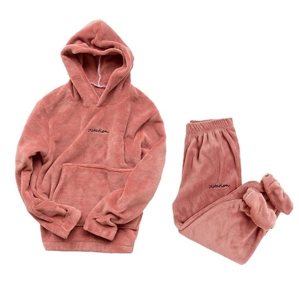 women winter pajamas set thick warm flannel homewear lounge wear female pants clothes suit 211109, Black;red
women winter pajamas set thick warm flannel homewear lounge wear female pants clothes suit 211109, Black;red