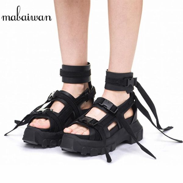 mabaiwan gladiator sandals casual women shoes black platform creepers valentine woman summer open toe thick bottom flats
mabaiwan gladiator sandals casual women shoes black platform creepers valentine woman summer open toe thick bottom flats