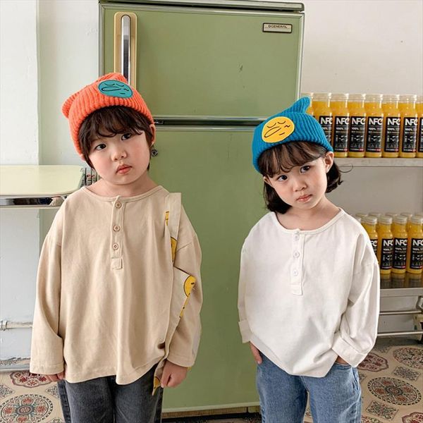 children all match long sleeve t shirts korean style spring boys and girls cotton loose tee kids clothing, Blue
children all match long sleeve t shirts korean style spring boys and girls cotton loose tee kids clothing, Blue