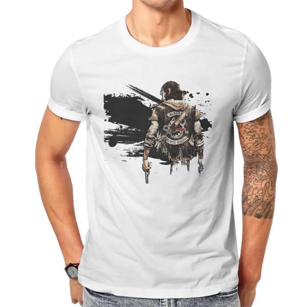 men's t-shirts black men tshirt days gone deacon horror game crewneck fabric t shirt humor gift idea, White;black
men's t-shirts black men tshirt days gone deacon horror game crewneck fabric t shirt humor gift idea, White;black