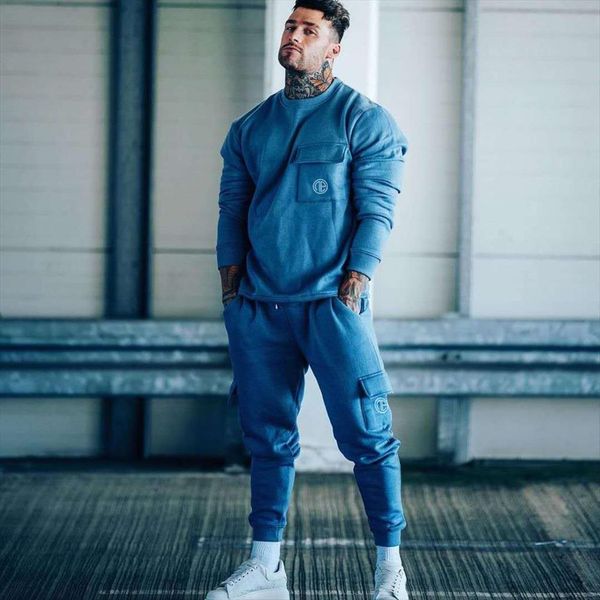 winter 2 piece set men tracksuits casual sweatshirt sweatpants man brand fitness sport suits fashion hoodie pants, Gray
winter 2 piece set men tracksuits casual sweatshirt sweatpants man brand fitness sport suits fashion hoodie pants, Gray