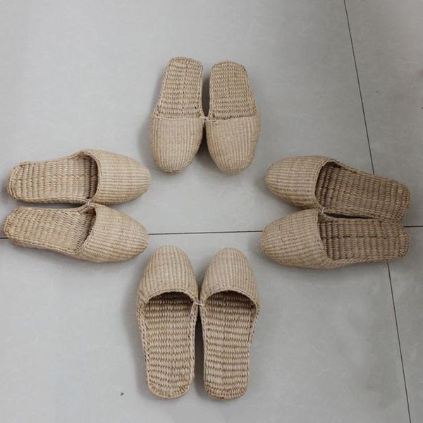 women's & men's straw slippers handmade chinese style sandals summer home shoes lovers beach flops white, Black
women's & men's straw slippers handmade chinese style sandals summer home shoes lovers beach flops white, Black