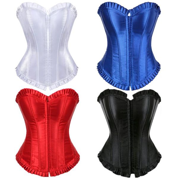bustiers & corsets women's satin lace up boned overbust corset slim strapless body shaper and plus size s-2xl, Black;white
bustiers & corsets women's satin lace up boned overbust corset slim strapless body shaper and plus size s-2xl, Black;white