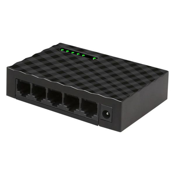 hubs 5-ports splitter adapter rj45 fast ethernet network dock black switch un-managed hub for deskpc internet access
hubs 5-ports splitter adapter rj45 fast ethernet network dock black switch un-managed hub for deskpc internet access