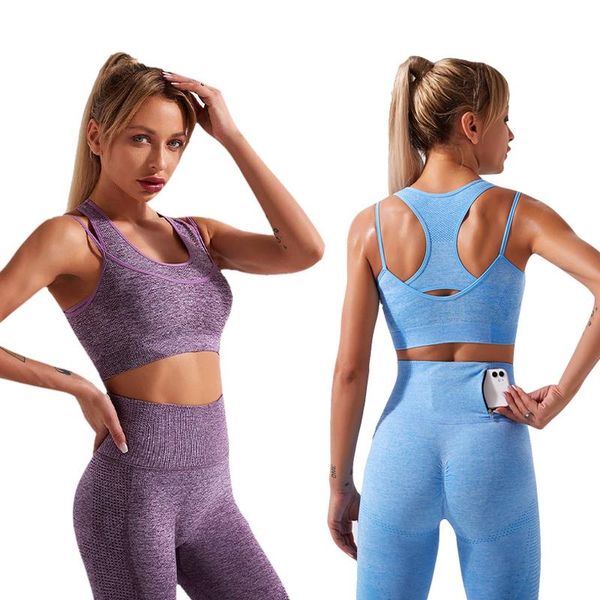 seamless yoga set women fitness sports suits sleeveless gym clothing female sport running clothes high waist leggings outfit
seamless yoga set women fitness sports suits sleeveless gym clothing female sport running clothes high waist leggings outfit