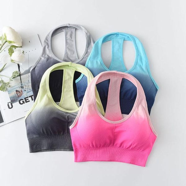 healorange gradient push up sports bra women bralette wear for gym fitness cropunderwear jogging sport bh clothing, White;black
healorange gradient push up sports bra women bralette wear for gym fitness cropunderwear jogging sport bh clothing, White;black