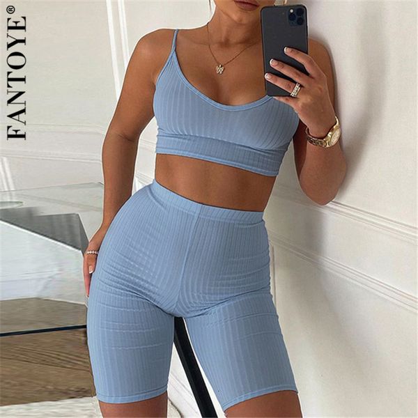 women's tracksuits ribbed knitted two piece set women summer sleeveless fitness 2 crop and biker shorts matching gd4z, Gray
women's tracksuits ribbed knitted two piece set women summer sleeveless fitness 2 crop and biker shorts matching gd4z, Gray