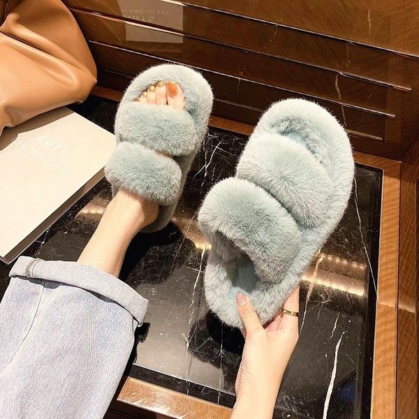 slippers colors plush candy women double band open toe slides solid indoor winter ladies flats furry home shoes zapatos de mujer, Black
slippers colors plush candy women double band open toe slides solid indoor winter ladies flats furry home shoes zapatos de mujer, Black
