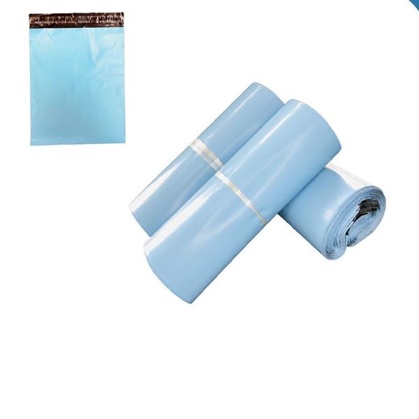 storage bags 100pcs/lot light blue poly mailer plastic waterproof mailing envelopes self seal post thicken courier
storage bags 100pcs/lot light blue poly mailer plastic waterproof mailing envelopes self seal post thicken courier