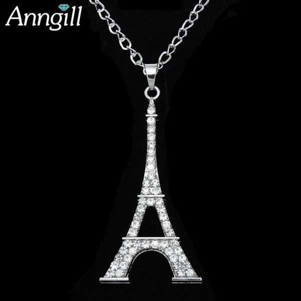 pendant necklaces romantic love eiffel tower crystal necklace silver color long sweater women boutique fashion jewelry
pendant necklaces romantic love eiffel tower crystal necklace silver color long sweater women boutique fashion jewelry