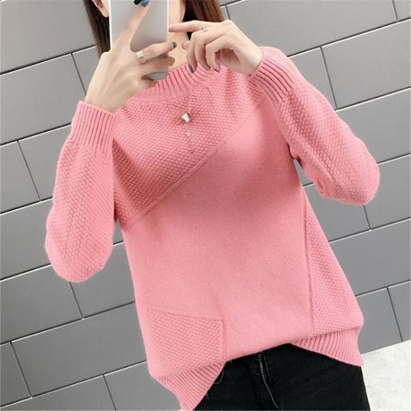 women's sweaters pullover sweater women 2021 autumn arrival knitted long sleeve o-neck letter female pull femme, White;black
women's sweaters pullover sweater women 2021 autumn arrival knitted long sleeve o-neck letter female pull femme, White;black