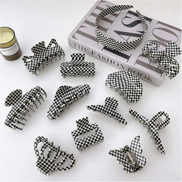 hair clips & barrettes fflacell korean fashion vintage ins style plaid black and white head catching hairpin jewelry gift for women girls, Golden;silver
hair clips & barrettes fflacell korean fashion vintage ins style plaid black and white head catching hairpin jewelry gift for women girls, Golden;silver