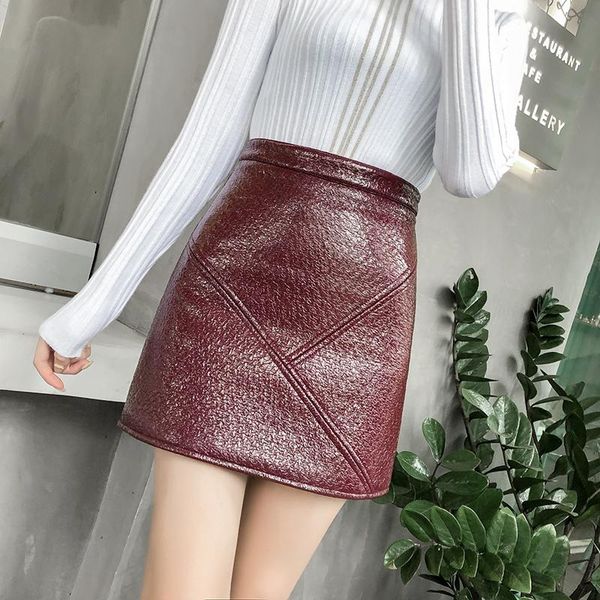 skirts casual short skirt a word winter 2021 high-waisted bright-faced pu-skin black fashion leather 927e
skirts casual short skirt a word winter 2021 high-waisted bright-faced pu-skin black fashion leather 927e