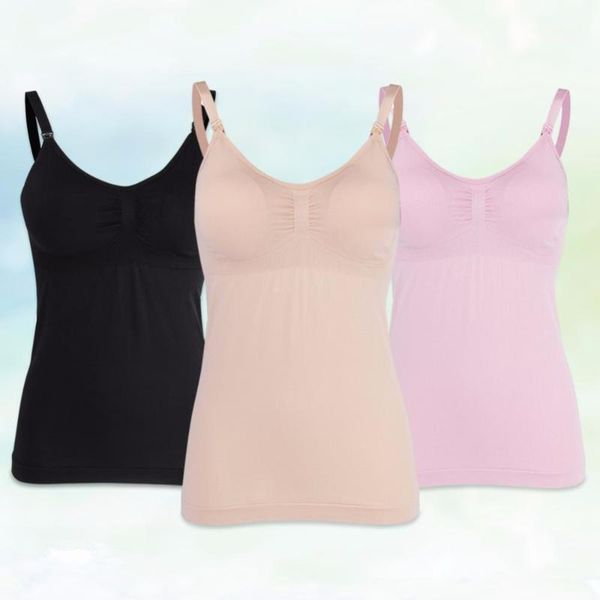 maternity intimates 3colors 3sizes bras for women slim lingerie tank with built-in nursing bra vest undershirt high stretchability, White
maternity intimates 3colors 3sizes bras for women slim lingerie tank with built-in nursing bra vest undershirt high stretchability, White