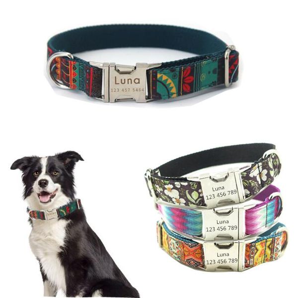 dog collar personalized nylon pet tag custom puppy cat nameplate collars adjustable for medium large dogs engraved & leashes
dog collar personalized nylon pet tag custom puppy cat nameplate collars adjustable for medium large dogs engraved & leashes