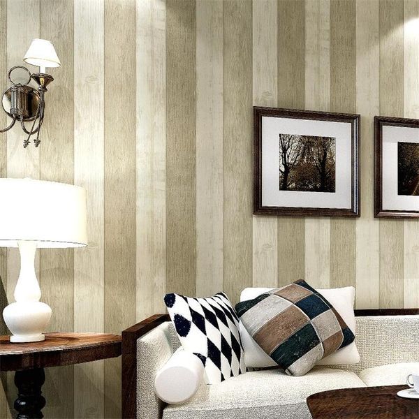 mediterranean style vertical stripe wallpaper non woven retro wood grain rolls living room bedroom decor wallpapers
mediterranean style vertical stripe wallpaper non woven retro wood grain rolls living room bedroom decor wallpapers