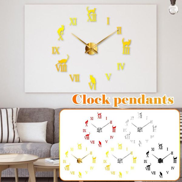 wall stickers 3d stick on clock modern-art design decal home decoration sticker diy mirror mute decor
wall stickers 3d stick on clock modern-art design decal home decoration sticker diy mirror mute decor