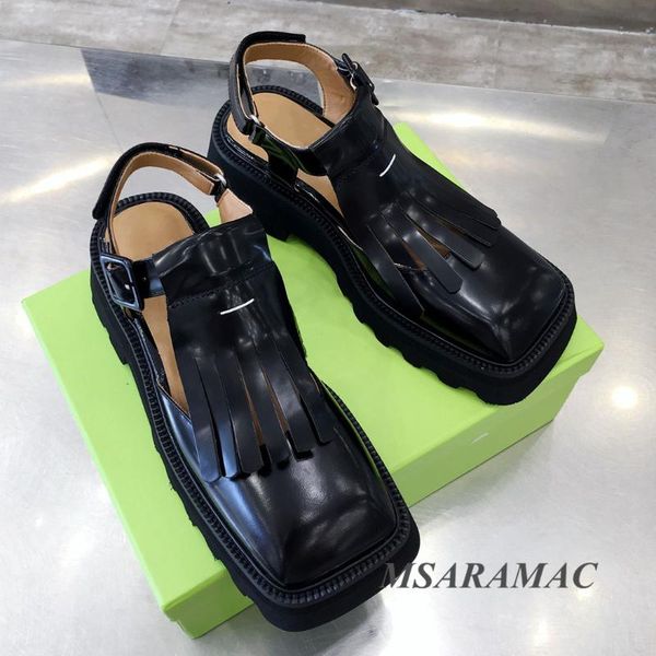 sandals black leather square toe tassel mary jane platform casual shoes lolita girl dress all seasons
sandals black leather square toe tassel mary jane platform casual shoes lolita girl dress all seasons
