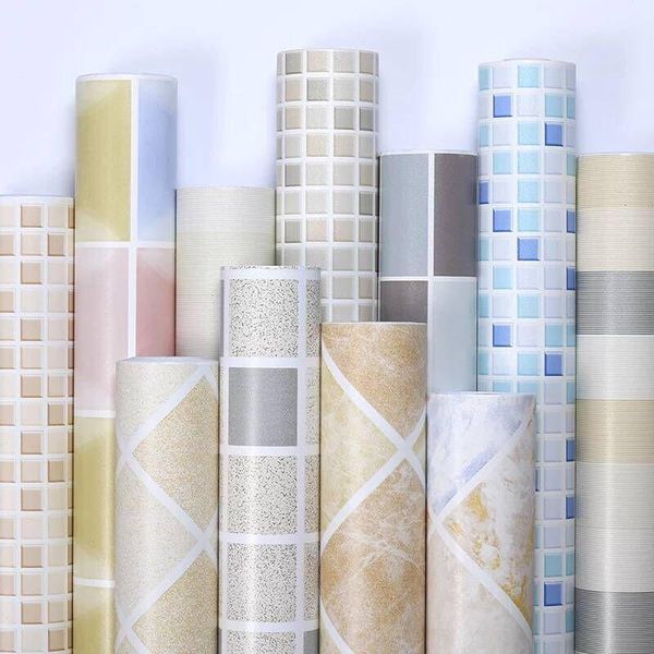 wallpapers wallpaper self-adhesive imitation tile pattern bathroom toilet waterproof thickened kitchen wall oil proof sticker
wallpapers wallpaper self-adhesive imitation tile pattern bathroom toilet waterproof thickened kitchen wall oil proof sticker