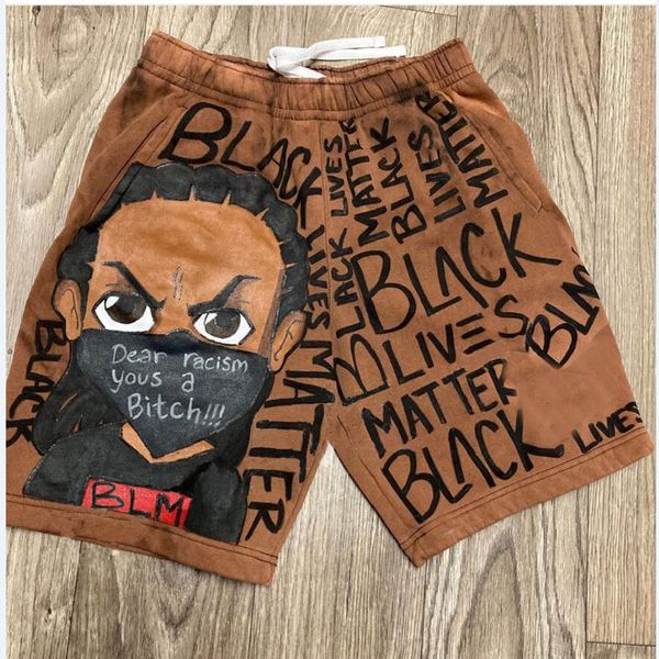 men's pants cartoon shorts summer cotton print, Black 
men's pants cartoon shorts summer cotton print, Black