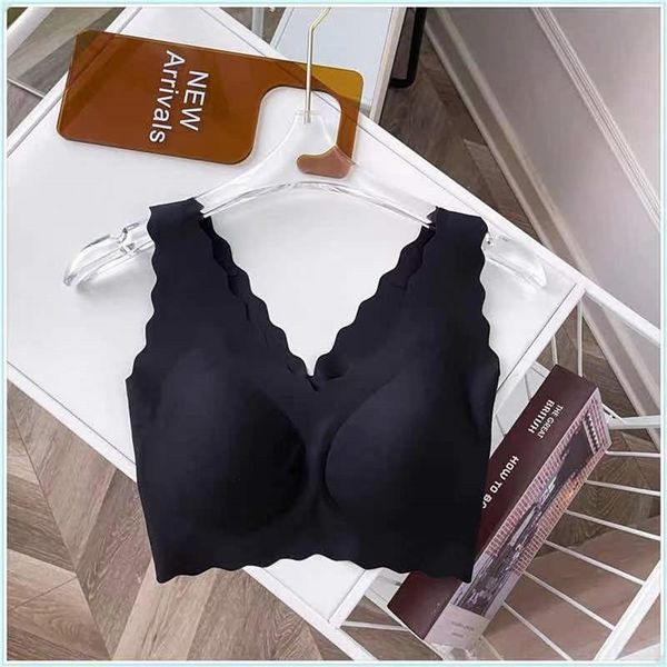 djav ouyang nana's est same uberas size no steel ring gathered wave collar deep vest no trace women's underwear underwear female, Red;black
djav ouyang nana's est same uberas size no steel ring gathered wave collar deep vest no trace women's underwear underwear female, Red;black