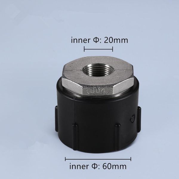 watering equipments durable ibc tank adapter s60*6 coarse thread to 20mm fine thicken water fittings high quality
watering equipments durable ibc tank adapter s60*6 coarse thread to 20mm fine thicken water fittings high quality