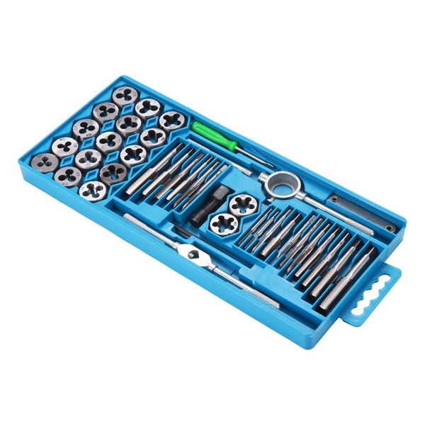 hand tools 40pcs alloy metal tap die set m3-m12 screw thread metric taps wrench dies diy kit threading
hand tools 40pcs alloy metal tap die set m3-m12 screw thread metric taps wrench dies diy kit threading