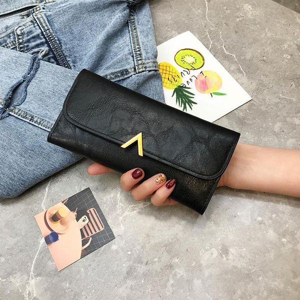 wallet women long buckle retro oil brand leather coin purses clutch lattice female money bag credit card holder 727, Red;black
wallet women long buckle retro oil brand leather coin purses clutch lattice female money bag credit card holder 727, Red;black