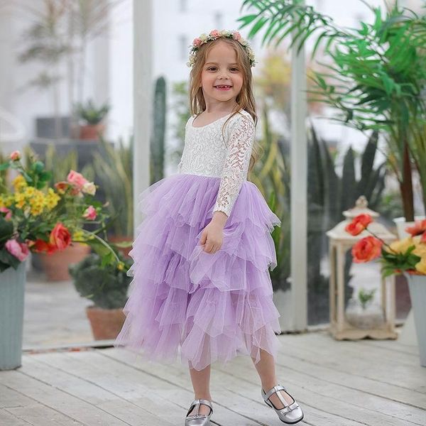 girl's dresses girls princess lace flower tiered tulle maxi dress long sleeve for wedding party children clothes e17104, Red;yellow
girl's dresses girls princess lace flower tiered tulle maxi dress long sleeve for wedding party children clothes e17104, Red;yellow