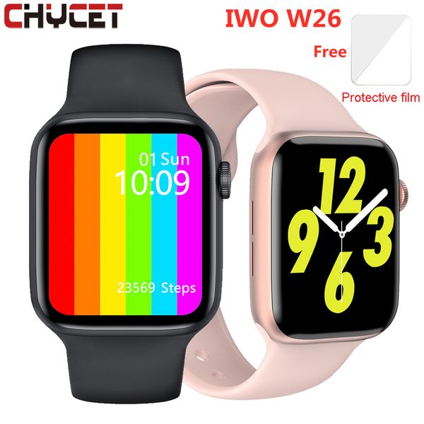 original iwo w26 smart watch men women bluetooth call ecg heart rate monitor fitness tracker watches waterproof smartwatch 2021g, Slivery;brown
original iwo w26 smart watch men women bluetooth call ecg heart rate monitor fitness tracker watches waterproof smartwatch 2021g, Slivery;brown
