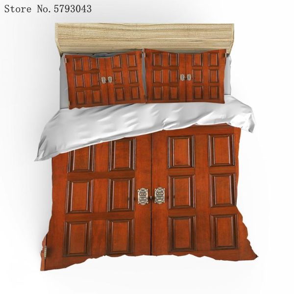 bedding sets 2/3 pieces wooden door set 3d printed vintage art architecture duvet cover home style mahogany bed quilt
bedding sets 2/3 pieces wooden door set 3d printed vintage art architecture duvet cover home style mahogany bed quilt