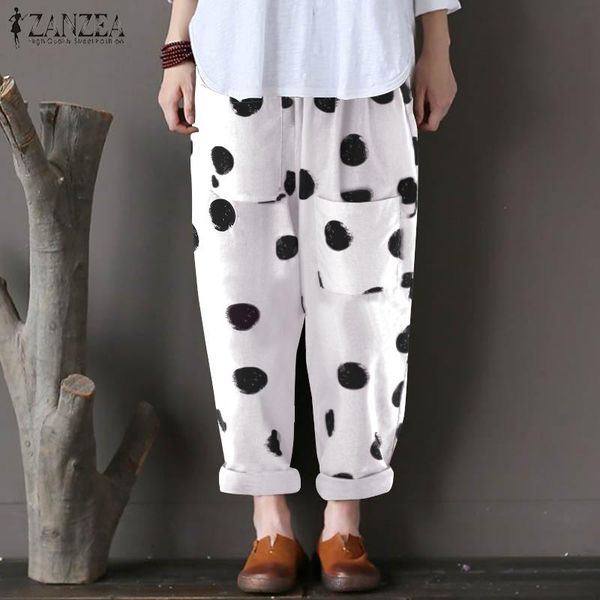 women's pants & capris women 2022 female dot print harem ladies casual loose long trousers cotton linen pockets pantalon plus size, Black;white
women's pants & capris women 2022 female dot print harem ladies casual loose long trousers cotton linen pockets pantalon plus size, Black;white