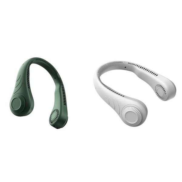 electric fans 2x leafless hanging neck fan,360 degree lazy neckband fan 78 surround air outlets usb 4000mah rechargeable,green & white
electric fans 2x leafless hanging neck fan,360 degree lazy neckband fan 78 surround air outlets usb 4000mah rechargeable,green & white