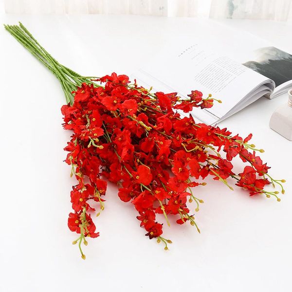 decorative flowers & wreaths artificial orchid plastic idyllic country fake flower table interior decoration for wedding party
decorative flowers & wreaths artificial orchid plastic idyllic country fake flower table interior decoration for wedding party