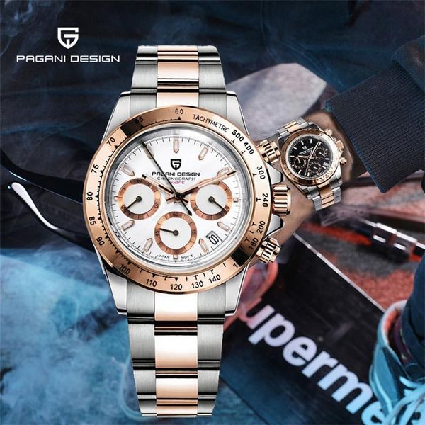 wristwatches watch men pagani design fashion brand mens watches chronograph 100m waterproof sport male sapphire wrist relogio masculino, Slivery;brown
wristwatches watch men pagani design fashion brand mens watches chronograph 100m waterproof sport male sapphire wrist relogio masculino, Slivery;brown