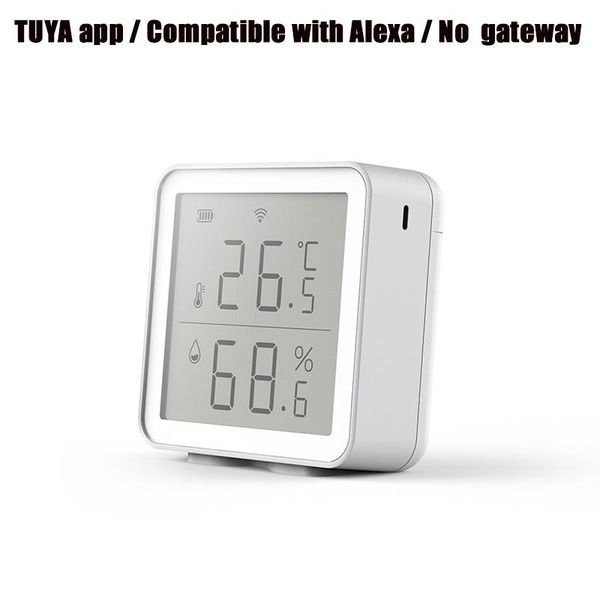 smart home control wifi digital lcd thermometer wireless temperature humidity sensor intelligent linkage no gateway
smart home control wifi digital lcd thermometer wireless temperature humidity sensor intelligent linkage no gateway
