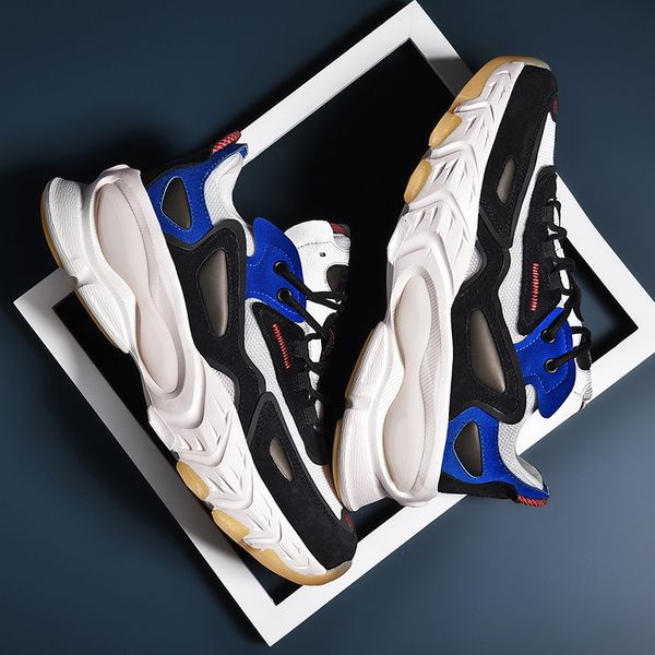 464748 size spring new sports shoes mens shoes casual daddy shoes breathable mesh surface cushion damping running fashion, Black;white
464748 size spring new sports shoes mens shoes casual daddy shoes breathable mesh surface cushion damping running fashion, Black;white