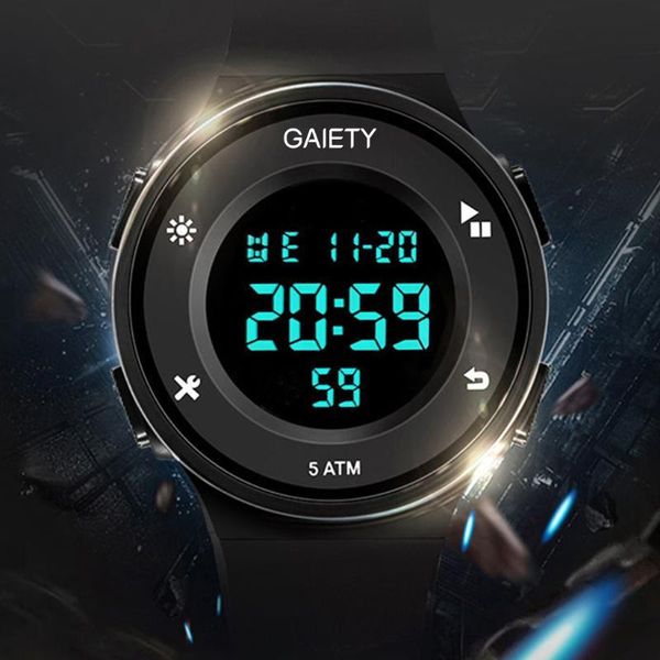 wristwatches men's digital watch sports quartz led casual silicorist watches rubber band date clock multicolor gift, Slivery;brown
wristwatches men's digital watch sports quartz led casual silicorist watches rubber band date clock multicolor gift, Slivery;brown