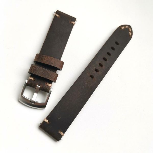 watch bands 18 19 20 21 22mm handmade thick section strap band genuine leather men retro belt upscale texture cowhide watchbands, Black;brown
watch bands 18 19 20 21 22mm handmade thick section strap band genuine leather men retro belt upscale texture cowhide watchbands, Black;brown