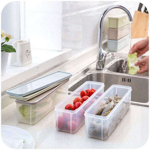 refrigerator storage box with lid plastic drawer crisper kitchen noodle fruits container reme889 bottles & jars
refrigerator storage box with lid plastic drawer crisper kitchen noodle fruits container reme889 bottles & jars